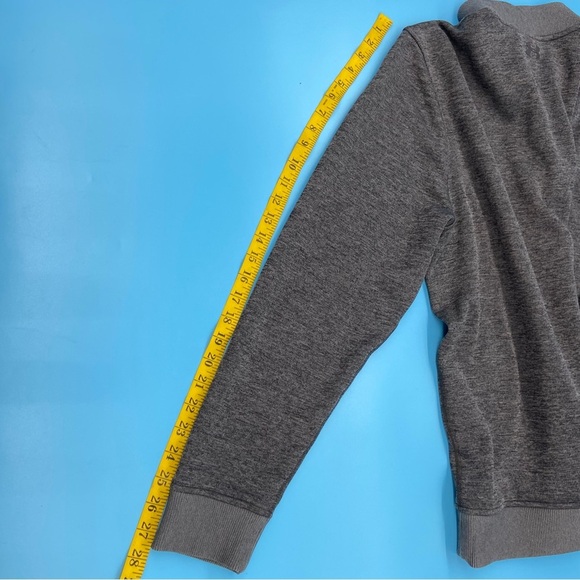 Under Armour Quarter-Zip Fleece Pullover Men's Gray Size Large - Picture 11 of 12